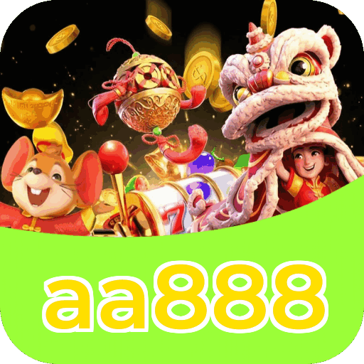 Interface do aplicativo aa888 mostrando jogos disponíveis no iOS e Android